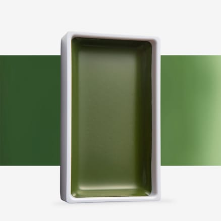 Kuretake : Gansai Tambi Japonais : Aquarelle : Vert Moyen à Grand