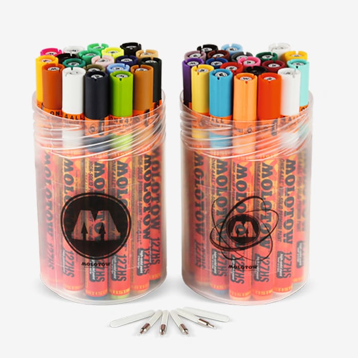 Molotow One4All 127HS Acrylic Marker Complete Kit Set Of
