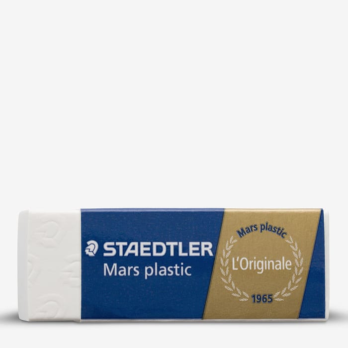 Staedtler Combi Eraser 3x Staedtler Mars Plastic Combi Erasers - Twin Tip For Pencil & Ink, Made In Germany Eraser Stick - Foto 4
