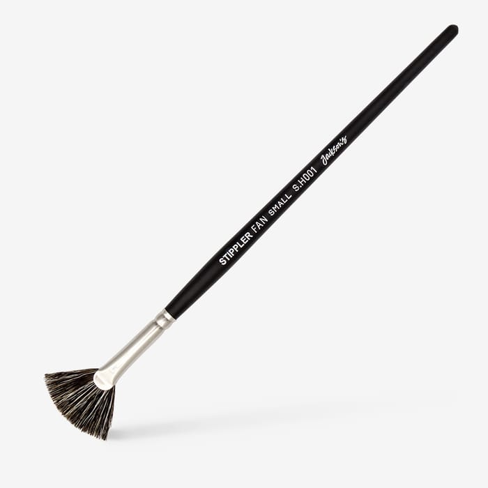Jackson's Stippler Fan Brush Small Jackson's Art