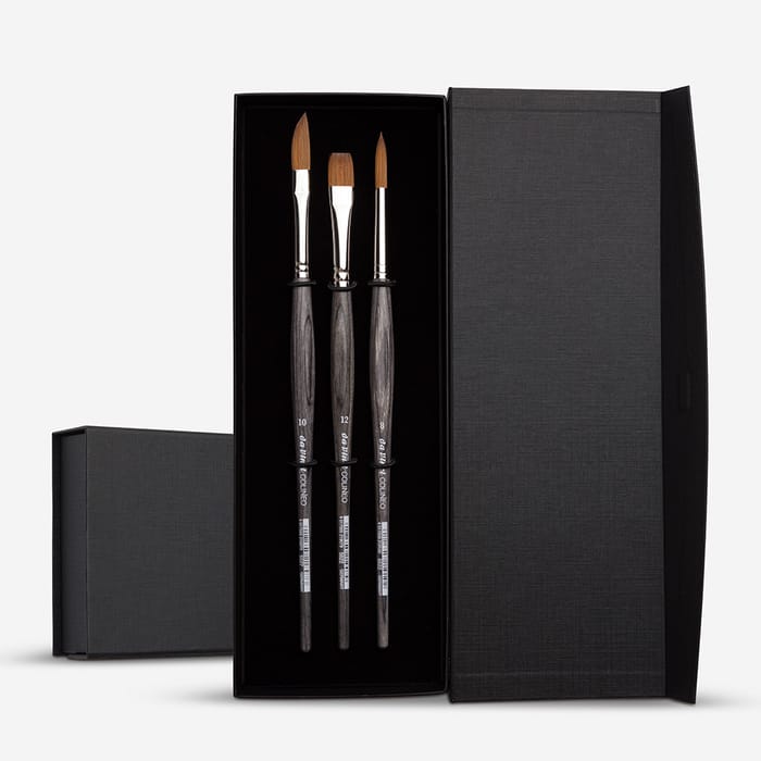 Departments - Da Vinci Casaneo Synthetic Watercolor Brush Series 5598 4 Set Large Round|dav5513a2