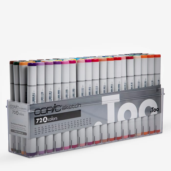 Copic Sketch Set A Set Of 72 Jackson's Art