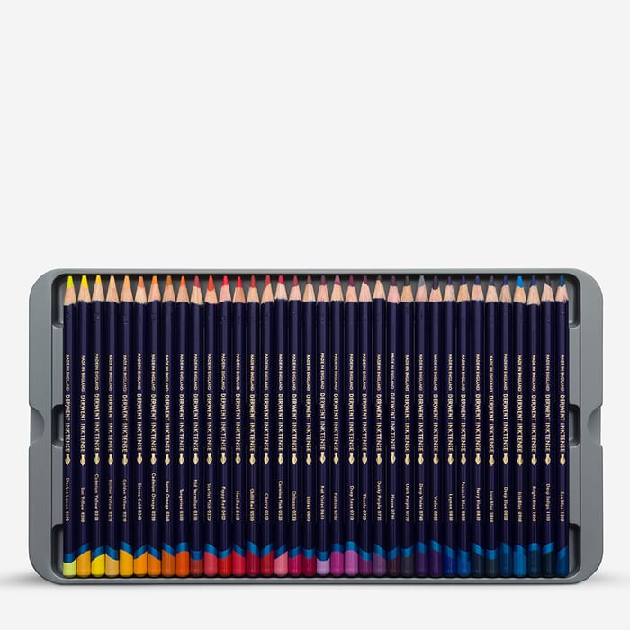 Derwent Inktense Buntstift – Frühlingsgrün, Wasservermalbar Für Tintenartige Effekte