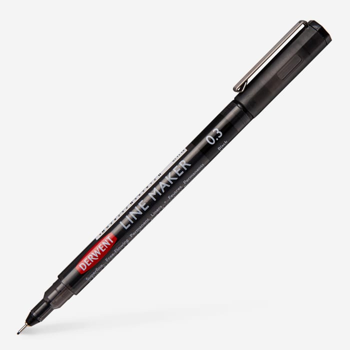 Derwent Graphik Line Maker Pen Black Jackson's Art