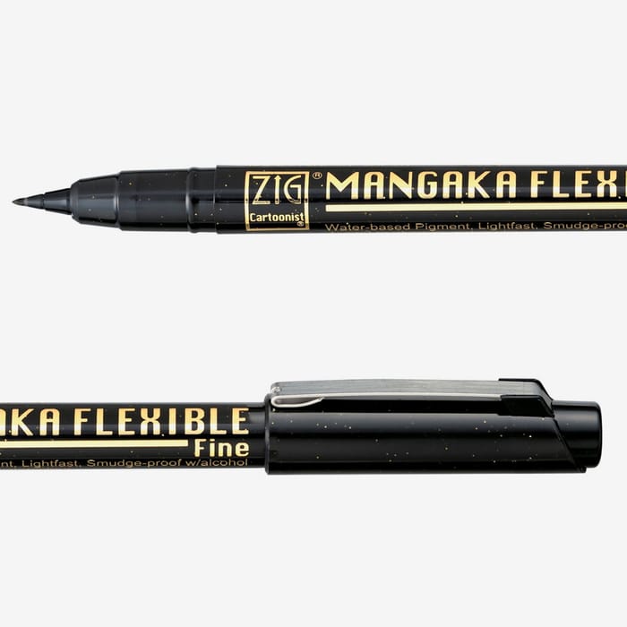 Zig Mangaka Flexible Black Fine Jackson's Art