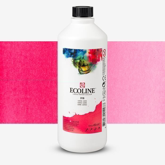 Royal Talens Ecoline Liquid Watercolor Ink 490ml Carmine
