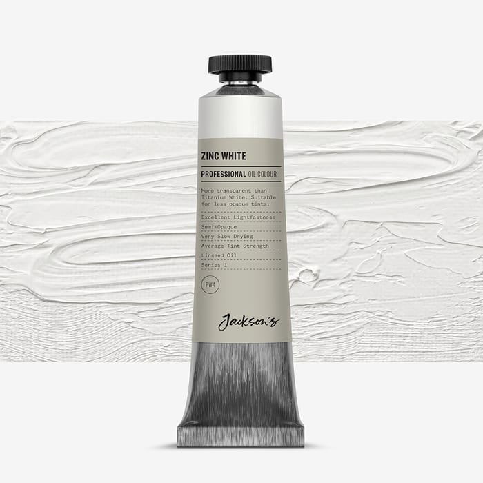 Jackson's Professional Oil Paint 40ml Zinc White Jackson's Art