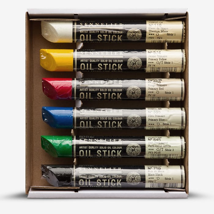 SENNELIER | OIL STICK - 6-startersets Mini