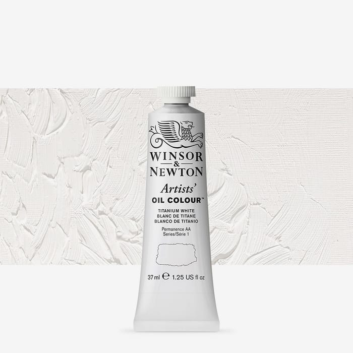 Winsor Newton Artists Oil Paint 37ml Titanium White