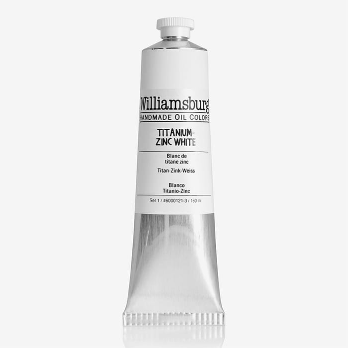 Williamsburg Oil Paint 150ml Titanium Zinc White Jackson's Art