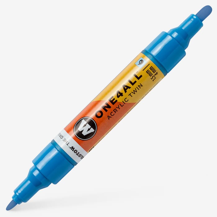 Molotow One4All Acrylic Twin Markers And 4mm Nibs