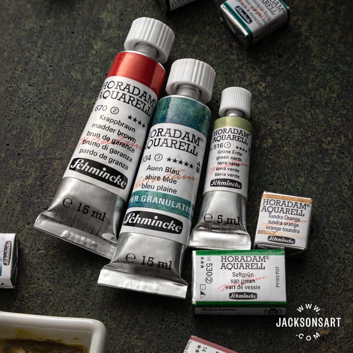 Schmincke - HORADAM® AQUARELL - Aquarelle D'artiste Très Fine, Encre Neutre - 5 Ml