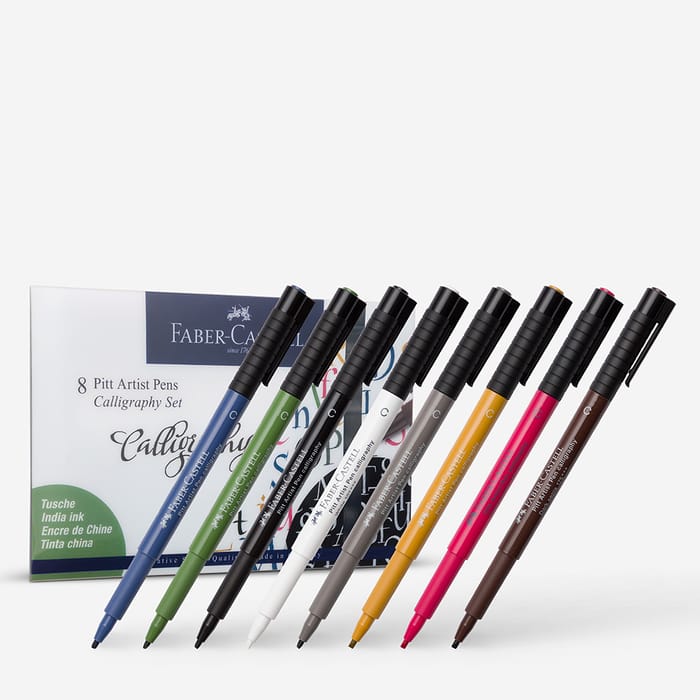 Faber-Castell Pitt Artist Pen Calligraphy India Ink Pen