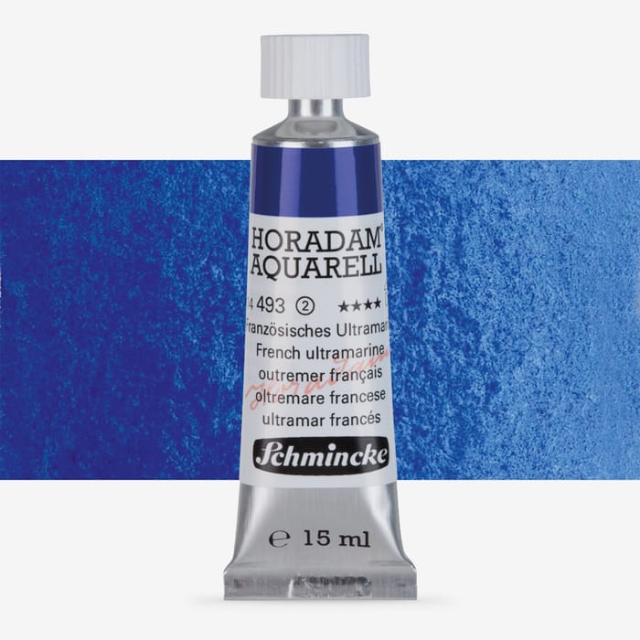 Schmincke - HORADAM® AQUARELL - Aquarelle D'artiste Très Fine, 509 Turquoise Cobalt, 14 509 044
