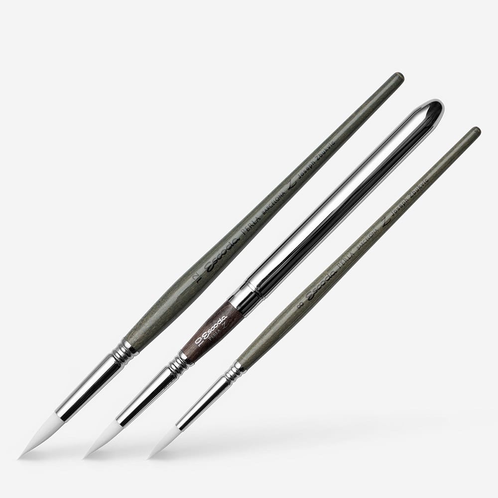 Raphaël® | THE ESSENTIALS aquarelpenselen 2-set Must Have - synthetisch Raphaël® | THE ESSENTIALS aquarelpenselen 2-set Must Have - synthetisch
