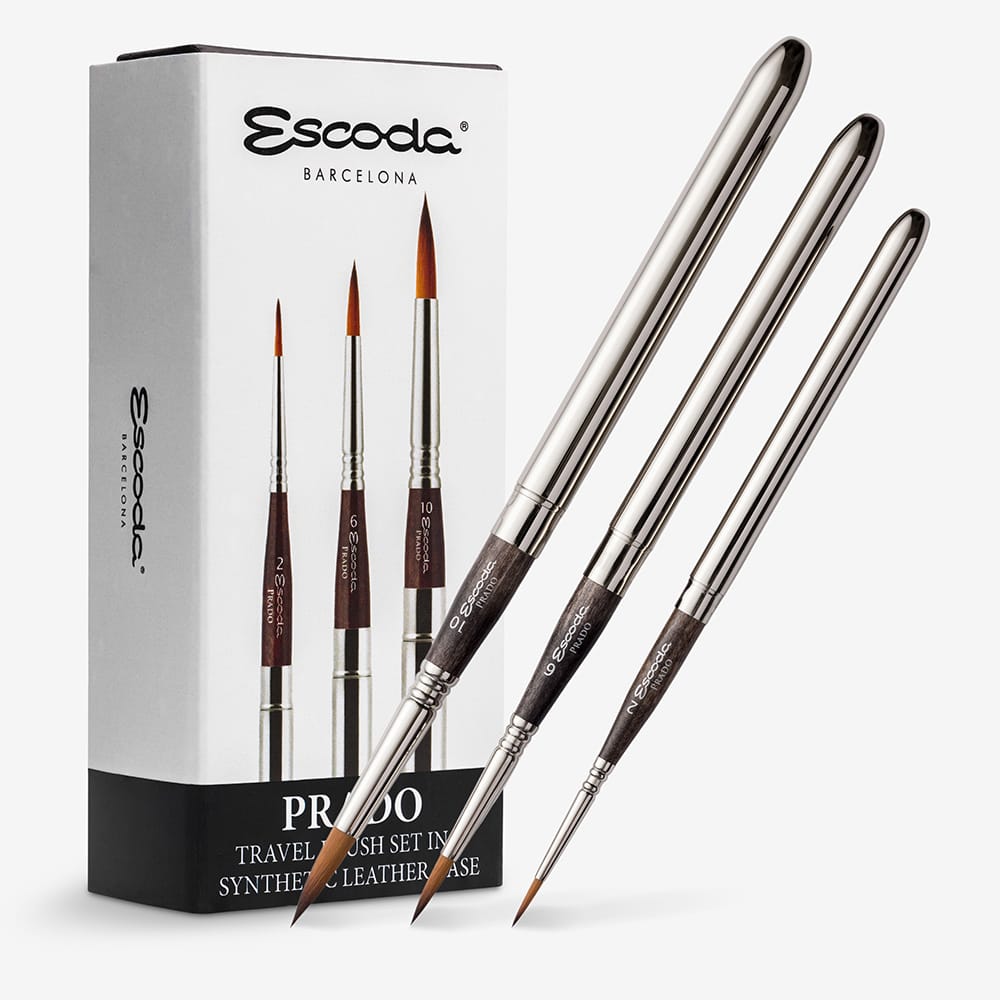 reispenselen Escoda aquarelpenselen Versatil kattentong (1260) - KaJa Art Material
