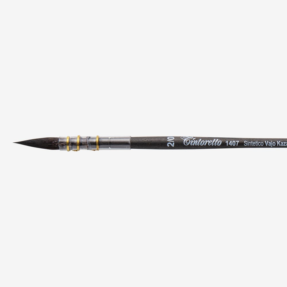TINTORETTO Synthetic Fibre Brush Long Exit Ref. 1408