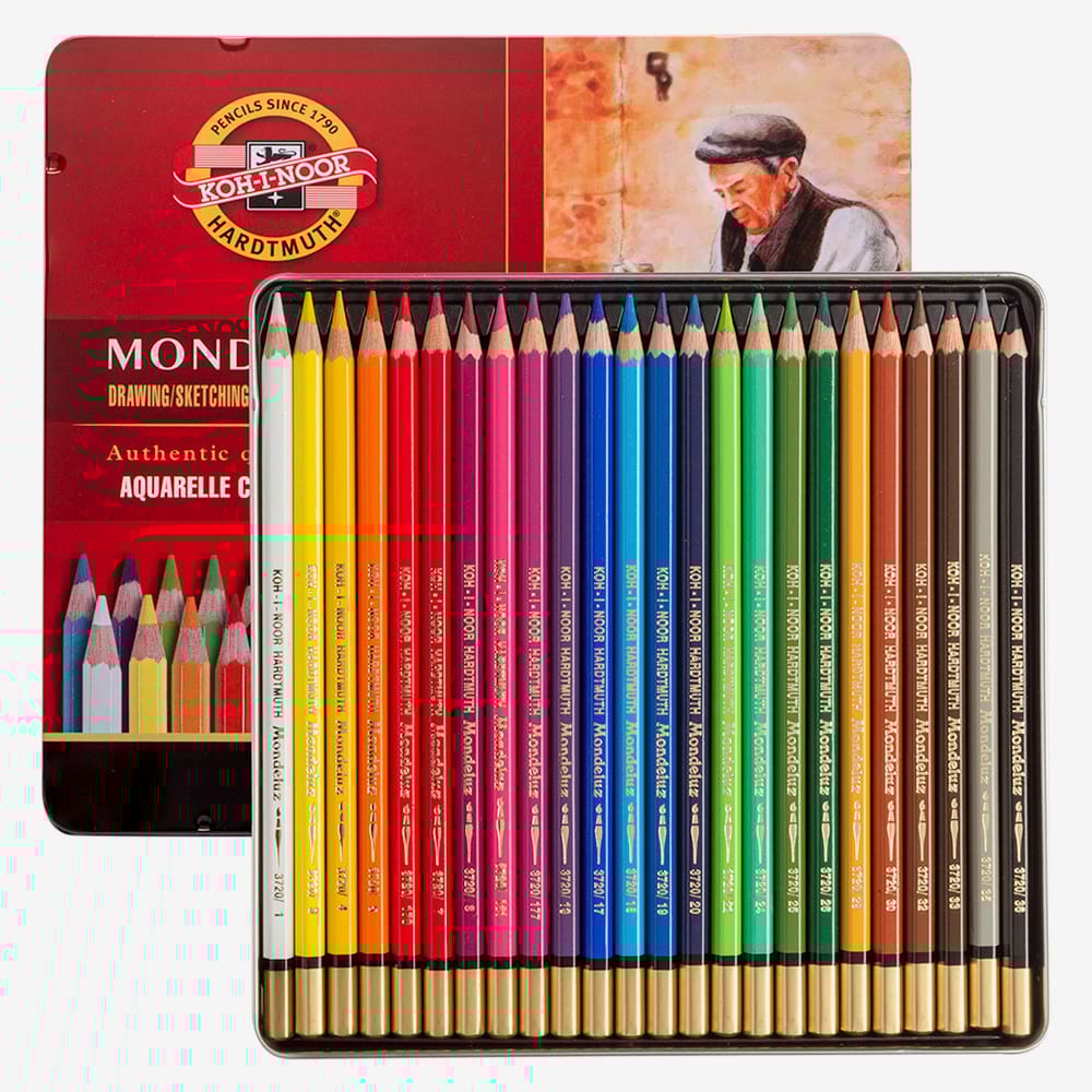 KOH-I-NOOR Ondeluz Aquarell Coloured Pencils (Set Of 12