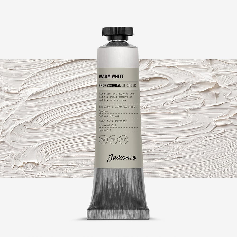 Jackson's Professional Oil Paint 40ml Warm White Jackson's Art - Main Image