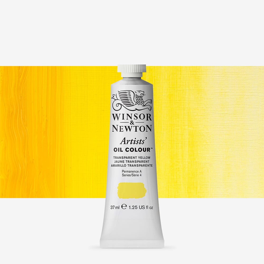 Utrecht Artists' Oil Paint - Indian Yellow 37ml Tube | Professional Quality Oil Color