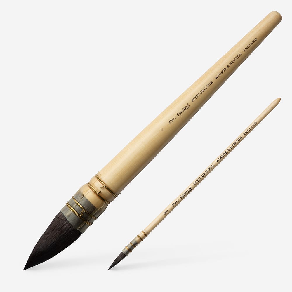 HANDOVER Pure Squirrel Hair Pointed Artist Brush – Restorers Choice - View #5