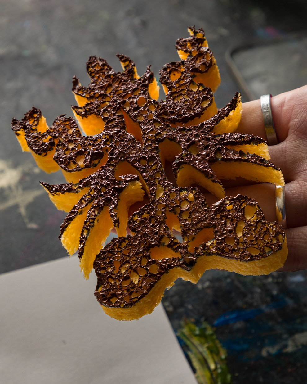 Acrylic Painting - Dabbing & Sponging