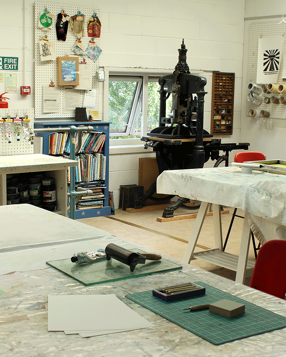Handprinted Printmaking Studio