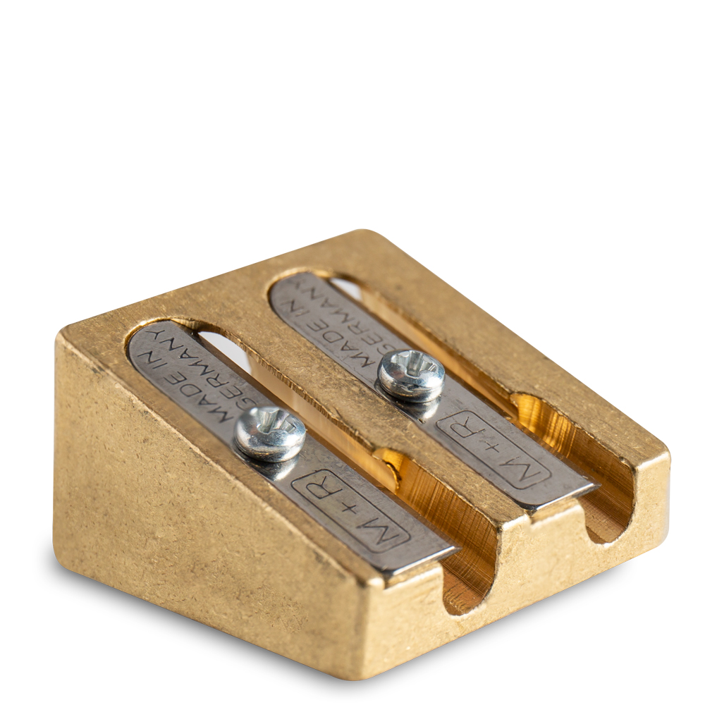 Westcott Double Hole Pencil Sharpener Box of 20 Metal Wedge Design E-14212 