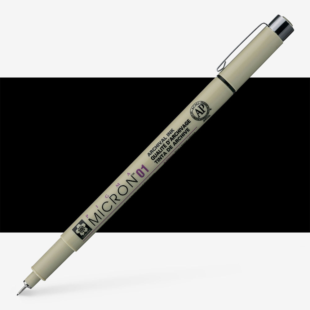 Sakura : Pigma : Micron Pen 01 : Black : 0.25mm