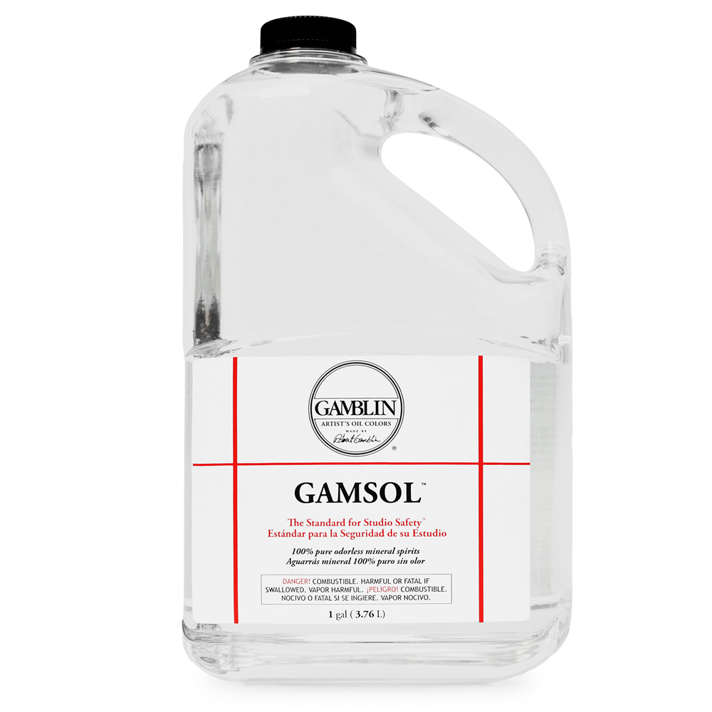 Gamblin : Gamsol Odourless Mineral Spirit : 3780ml