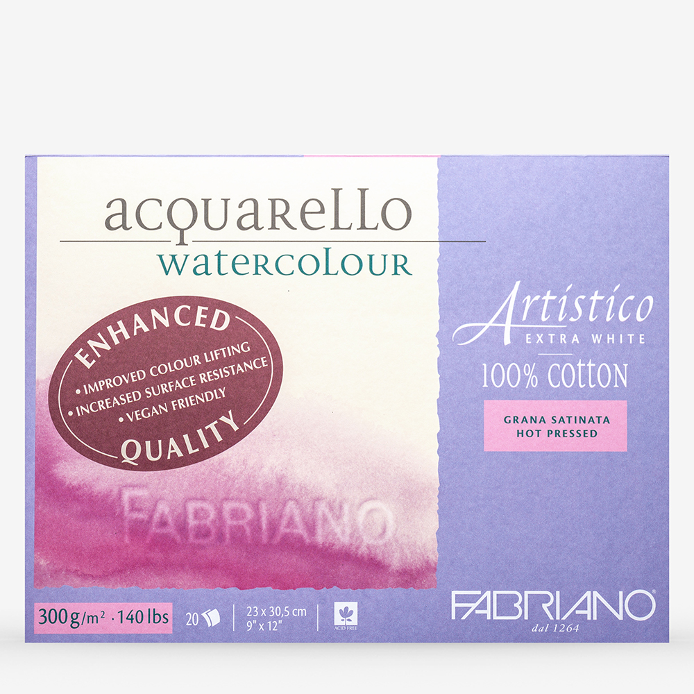 20 Fogli Acquerello Block KREUL Solo Goya Paper Water Color 