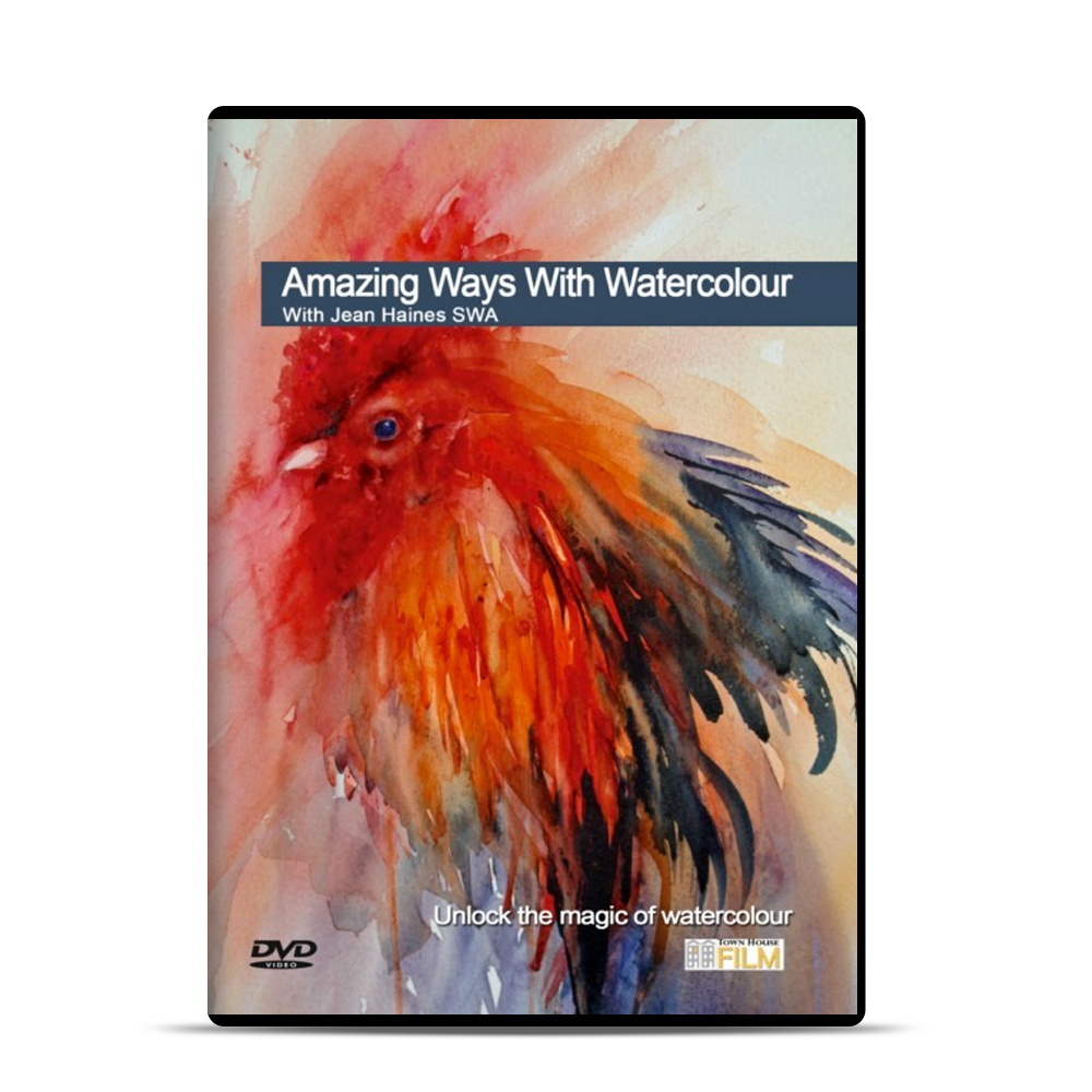Townhouse DVD Amazing Ways Watercolor Jean Haines Swa Jacksons Art Supplies