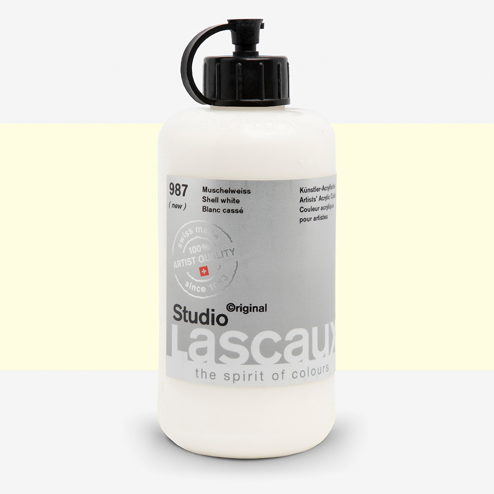 Lascaux : Studio : 250ml : Shell White | Jackson's Art