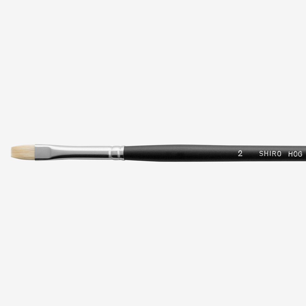 Hog Bristle Flat Art Brushes For Sale | UK