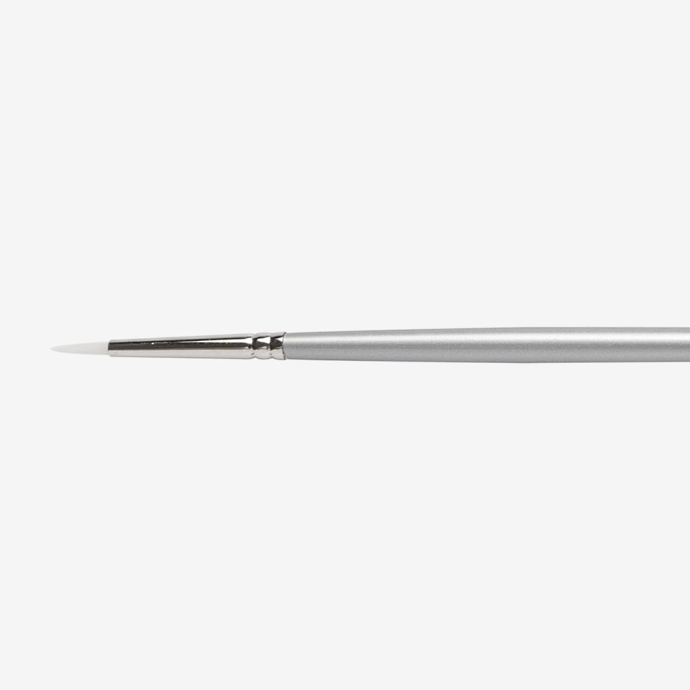 Pro Arte : Sterling Acrylix : White Synthetic : Series 201 : Round : Size 0