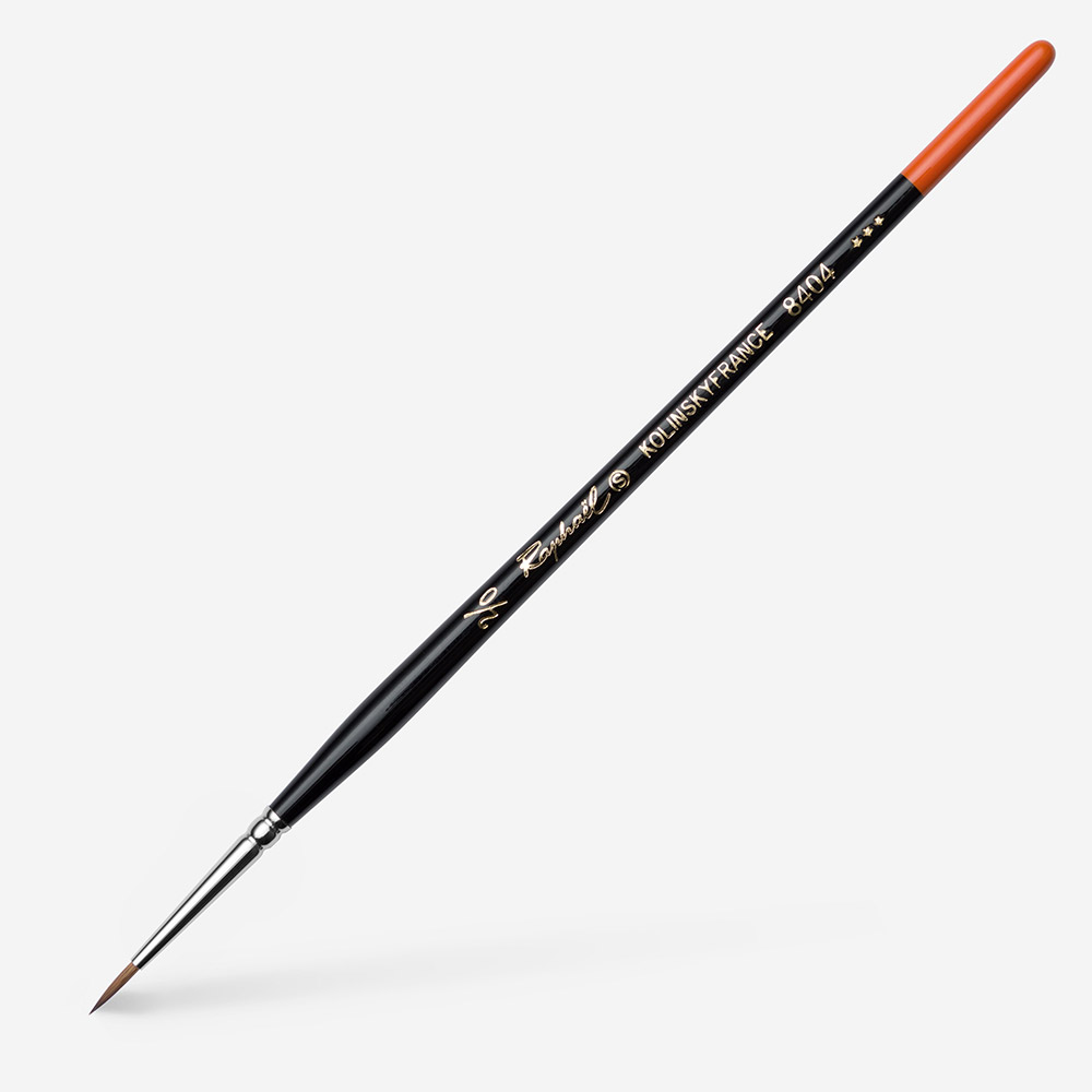 Raphael : Kolinsky Red Sable Brush : Series 8404, Size 2/0