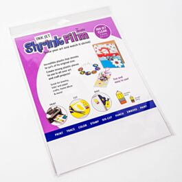 Grafix : Inkjet Printable Shrink Film : A4 : 6 Pack : White | Jackson's Art
