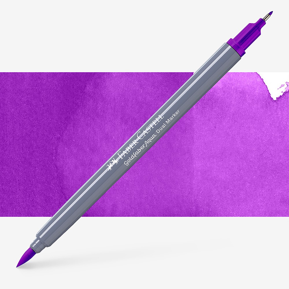 Faber-Castell : Goldfaber : Aqua Dual Marker : 284 Purple