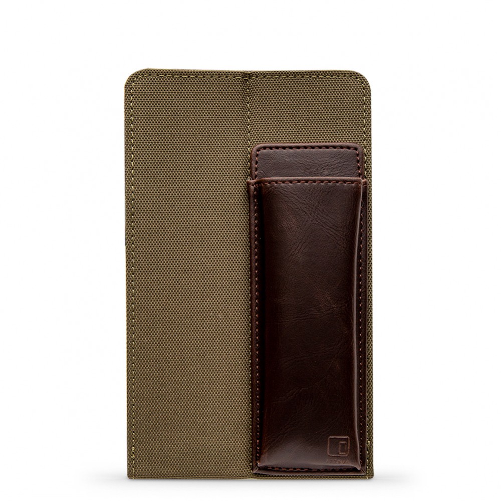 King Jim : Ittsui : Top-In Style Pen Case : Olive