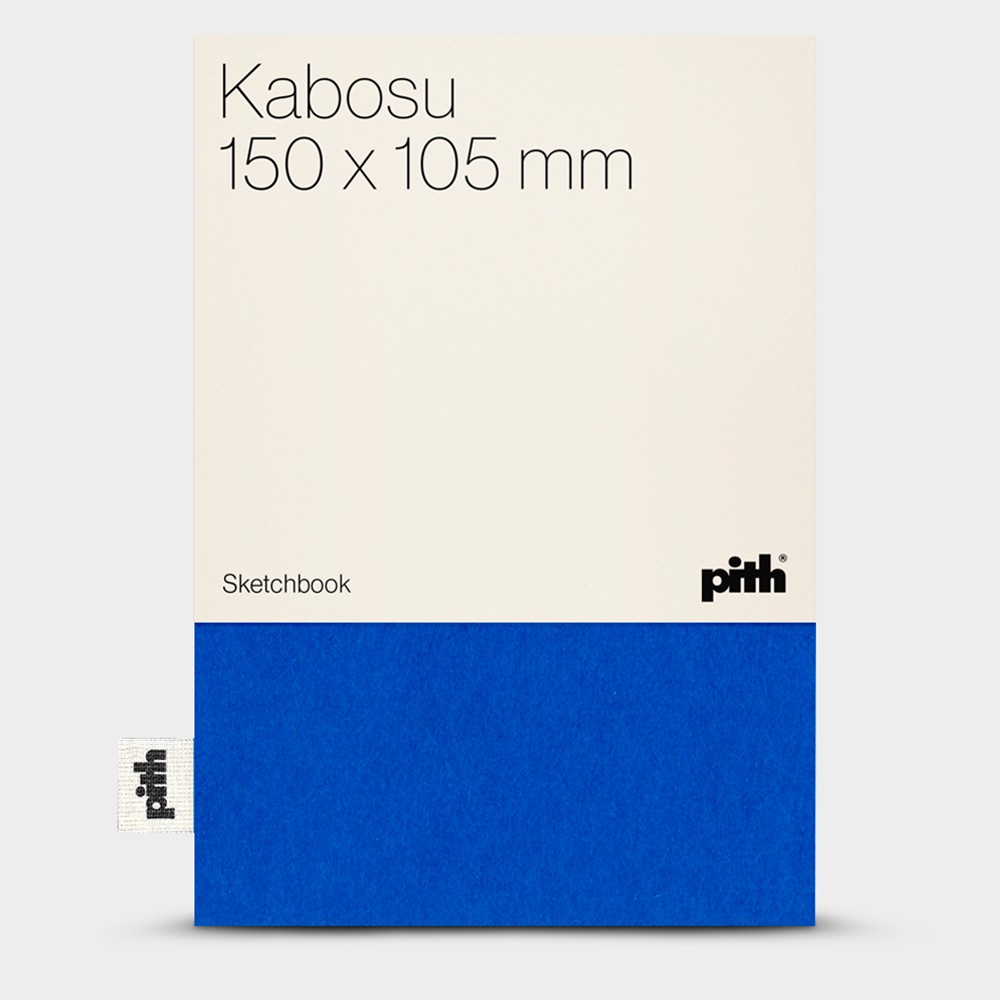 PITH : Kabosu Sketchbook : Pocket : 200gsm : 150x105mm : Blue