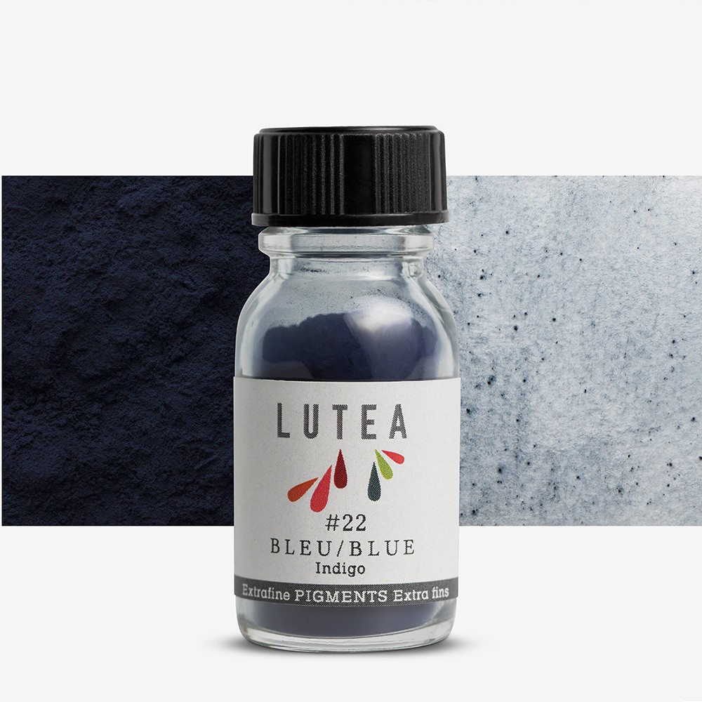 Lutea : Pigment : 15ml : Indigo Persicaria Blue