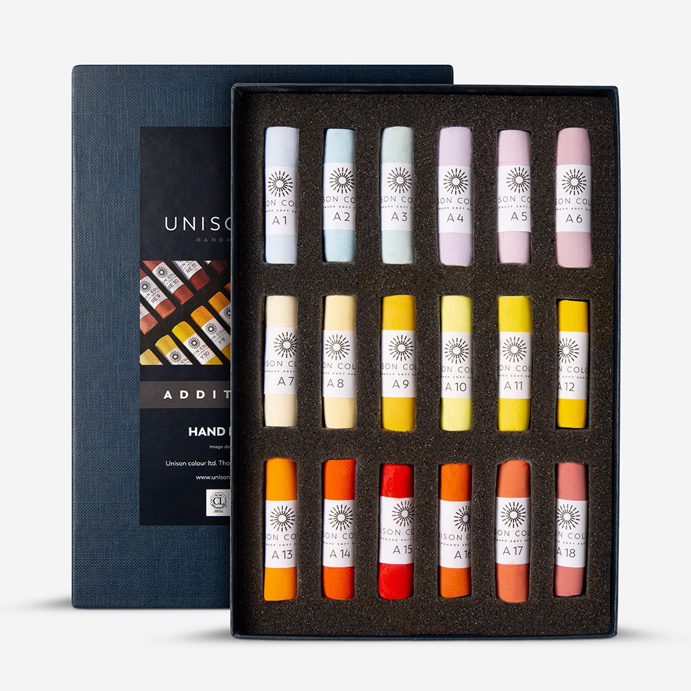 Unison Colour : Soft Pastel : Set of 18 Additional 1-18