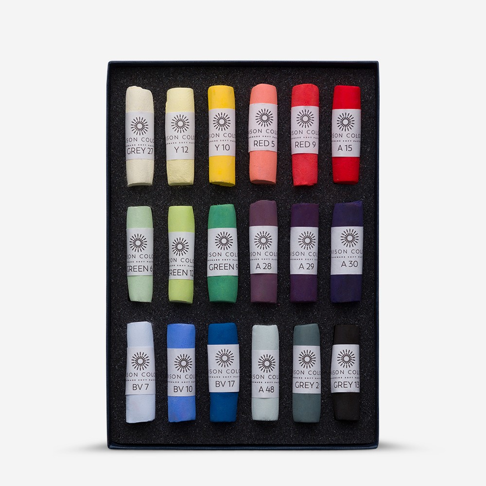 Unison Colour : Soft Pastel : Set of 18 Starter
