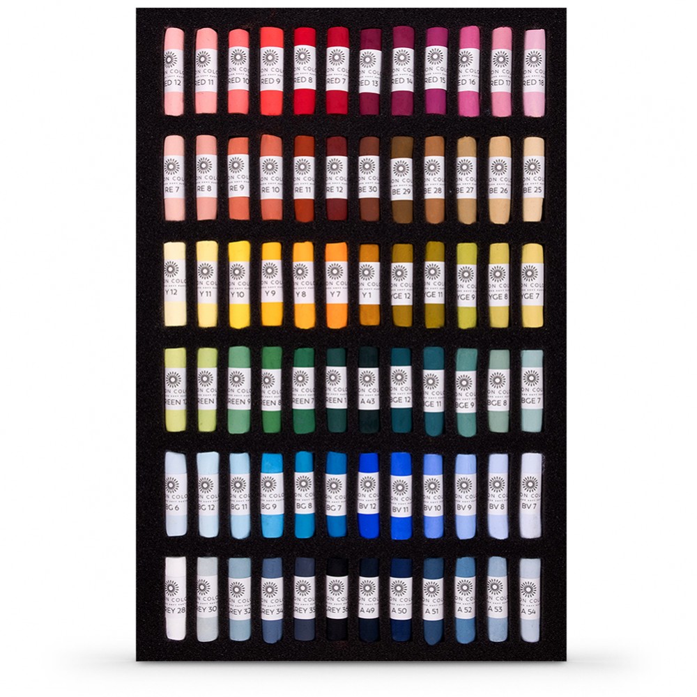 Unison Colour : Soft Pastel : Starter Set of 72 : With Presentation Box
