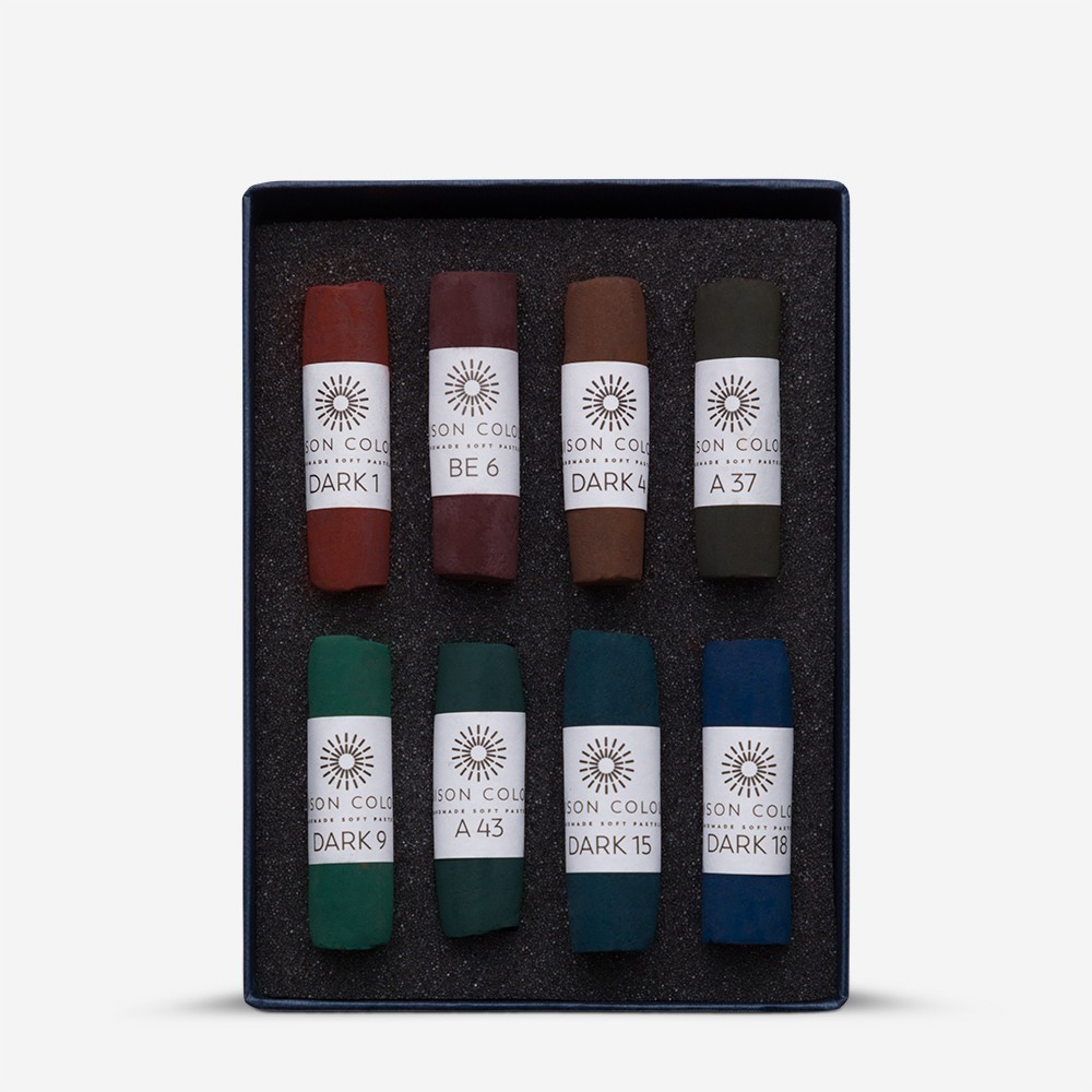 Unison Colour : Soft Pastel : Set of 8 Dark