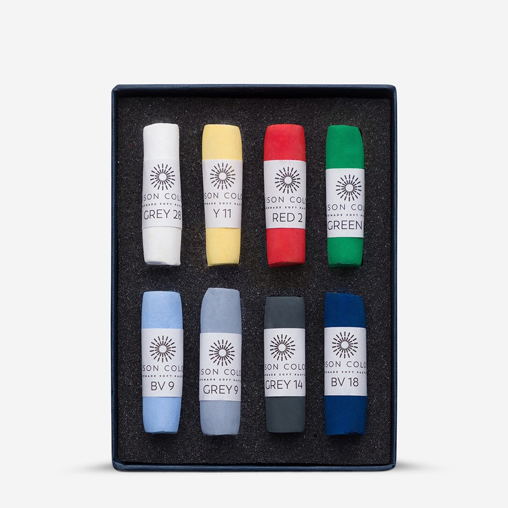Unison Colour : Soft Pastel : Set of 8 Starter