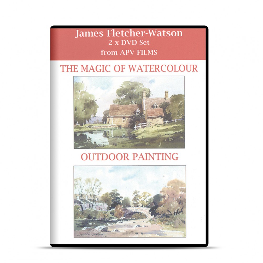 APV : DVD : Twin Pack : The Magic of Watercolour : James Fletcher-Watson
