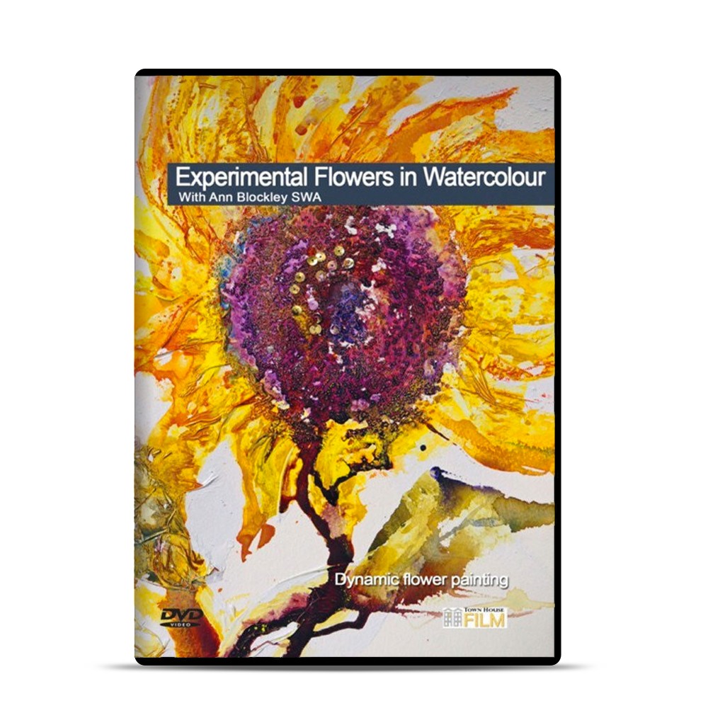 Townhouse : DVD : Experimental Flowers in Watercolour : Ann Blockley