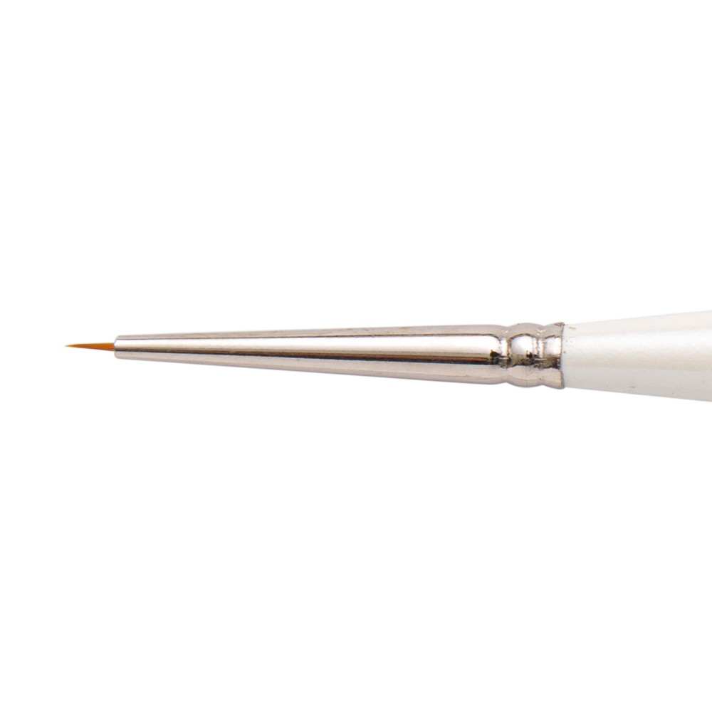 Silver Brush : Ultra Mini : Golden Taklon Brush : Series 2417S : Spotter : Size 20/0