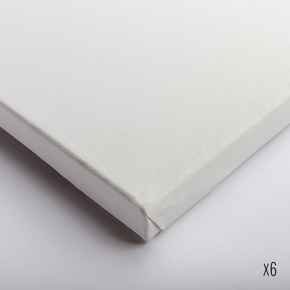 Belle Arti : Stretched Canvas : Fine / Poly Cotton (64/569) : 18x24cm : Box of 6